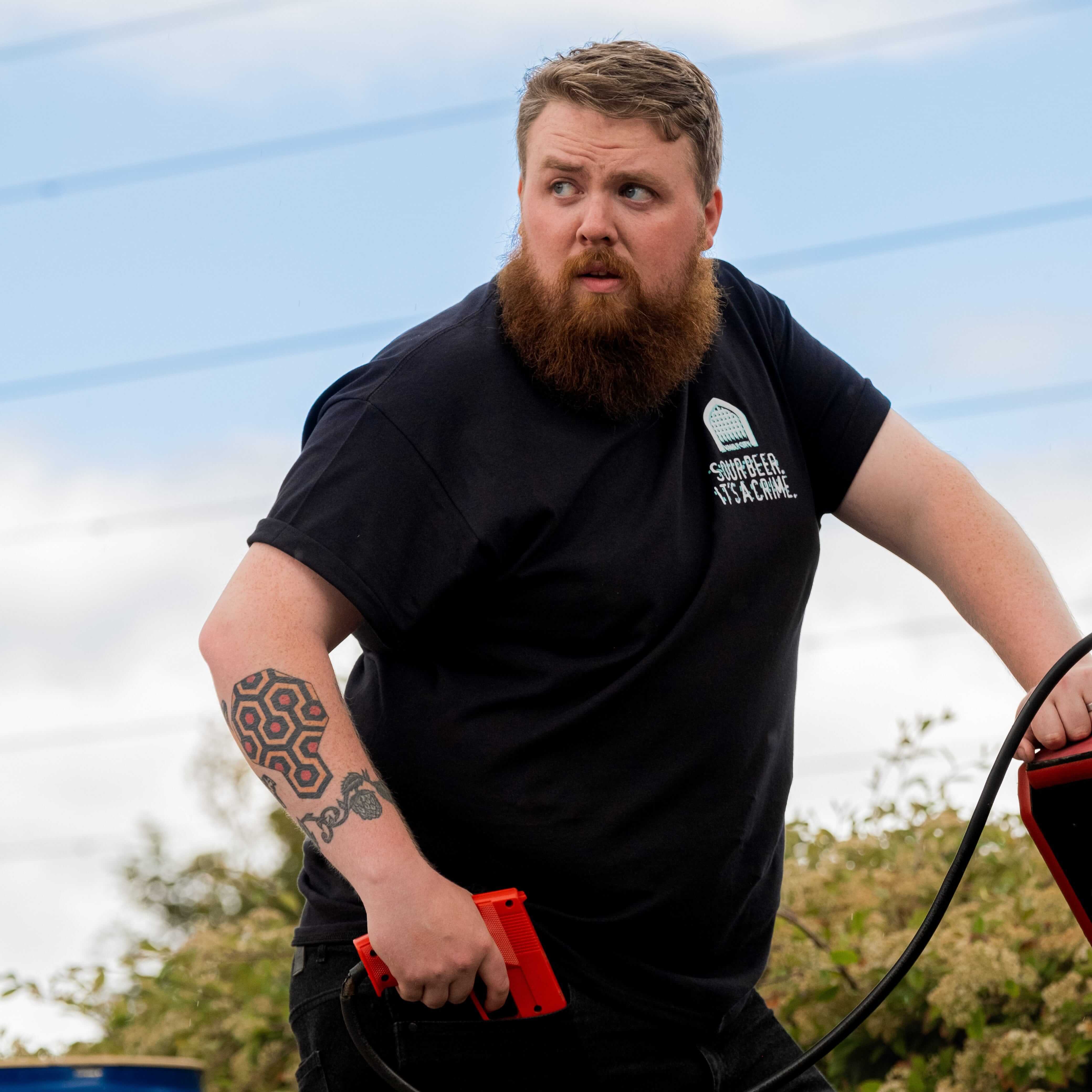 Piracy Black Unisex Tee - Image 4